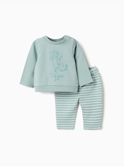 Sweat avec imprimé Tigrou + pantalon - Kiabi