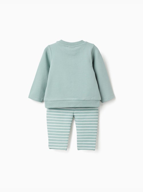 Sweat avec imprimé Tigrou + pantalon - Kiabi