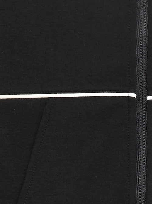 Sweat avec ouverture zippée - Kiabi