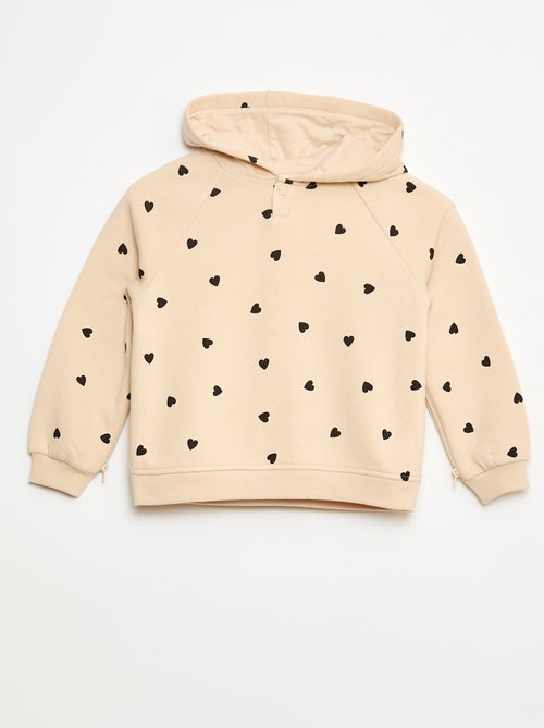 Sweat avec ouvertures zippées latérales -  - So Easy - Kiabi