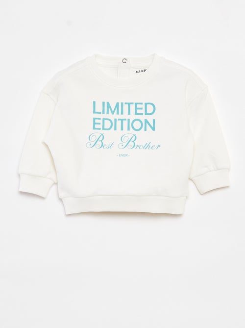 Sweat avec print 'Brother' - Kiabi