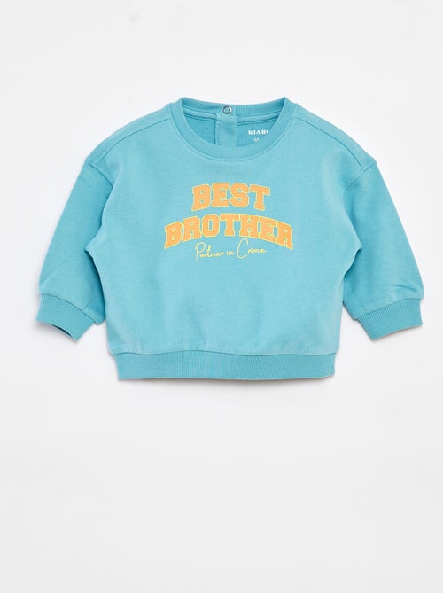 Sweat avec print 'Brother' - Kiabi