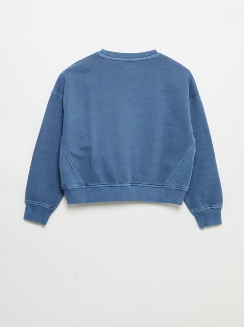 Sweat avec strass - Kiabi