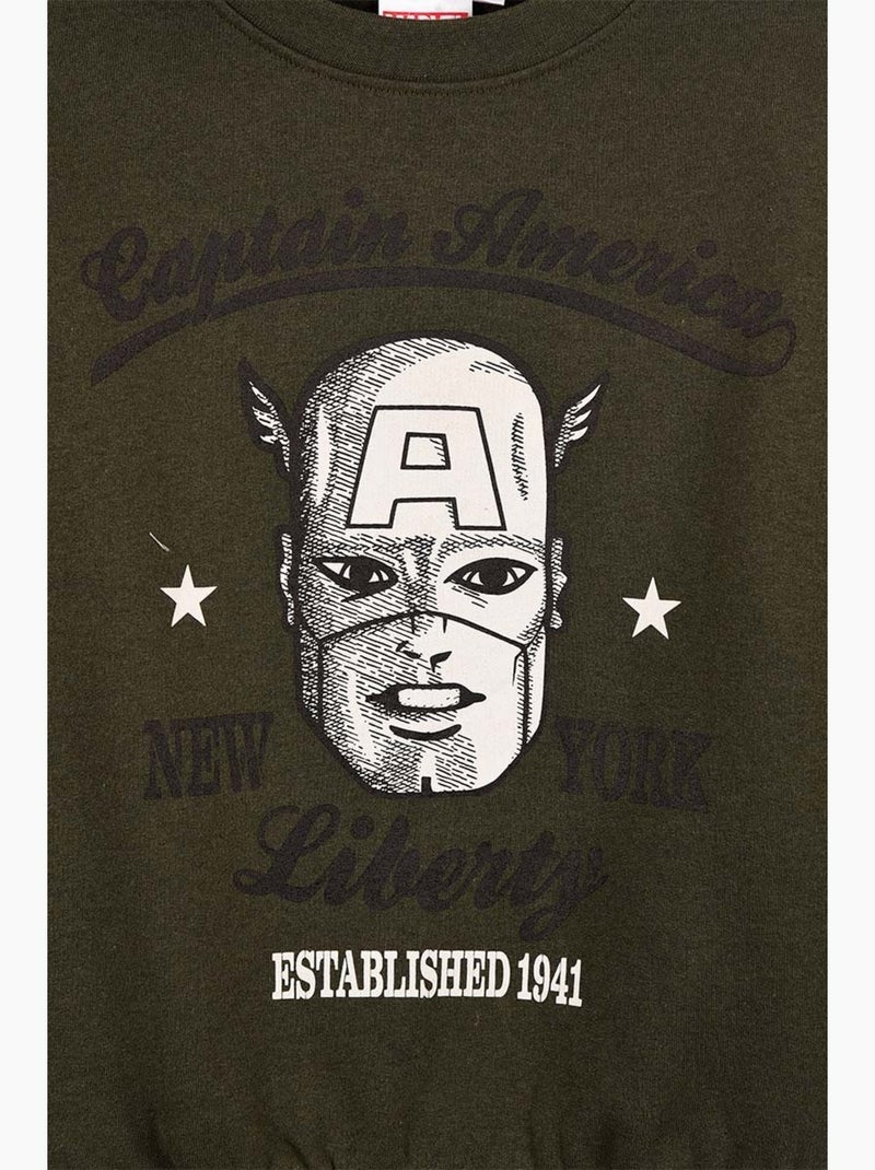 Sweat Avengers| Licence Officielle Kaki - Kiabi