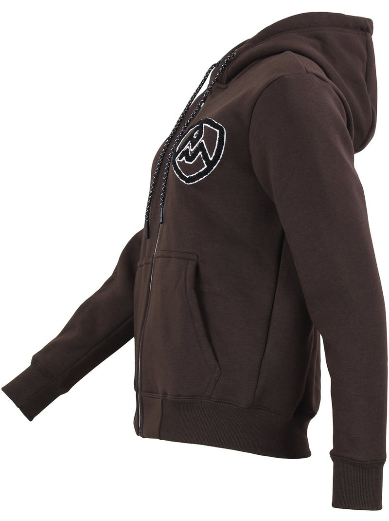 Sweat   AWANE - PEAK MOUNTAIN Marron - Kiabi
