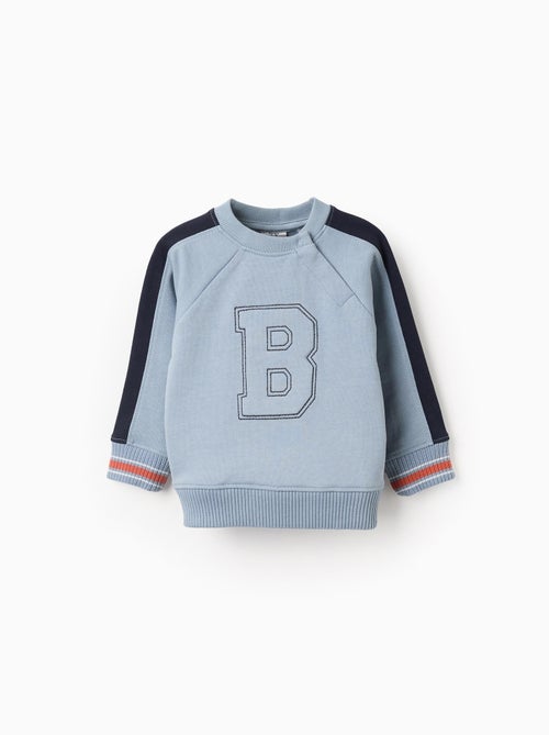 Sweat B en Coton Raglan - Kiabi