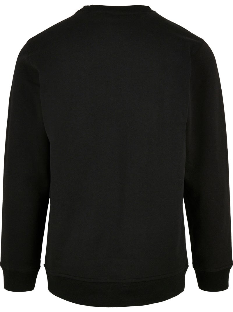 Sweat basic - build your brand Noir - Kiabi