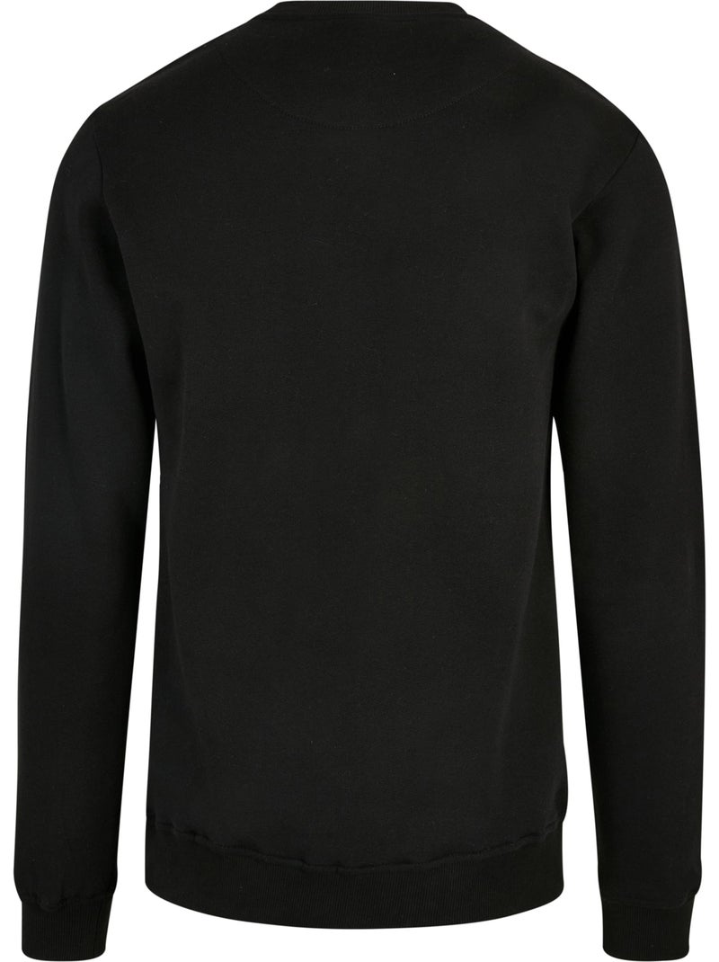 Sweat basic - build your brand Noir - Kiabi