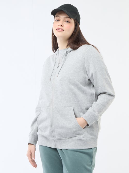Sweat basique en molleton - Kiabi