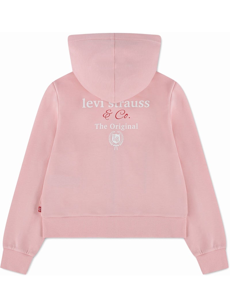Sweat bébé à capuche - levi's kids Rose - Kiabi