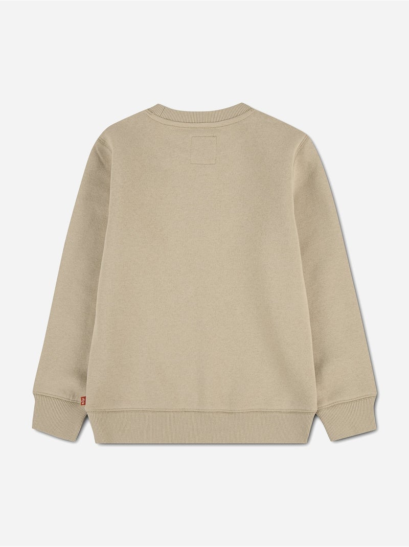 Sweat Bébé col rond - Levi's Kids Beige foncé - Kiabi