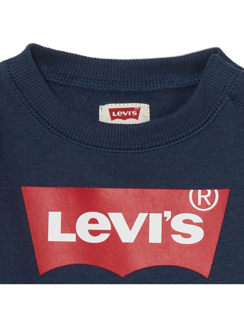 Sweat bébé col rond - levi's kids Bleu foncé - Kiabi