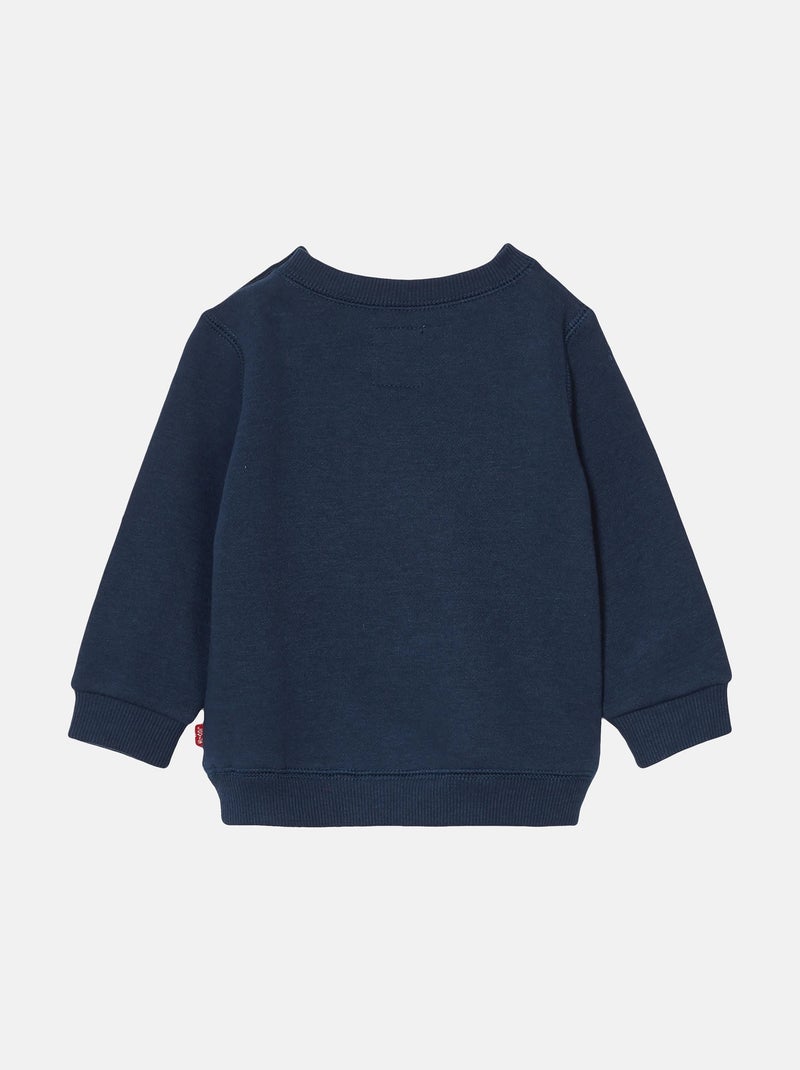 Sweat bébé col rond - levi's kids Bleu foncé - Kiabi