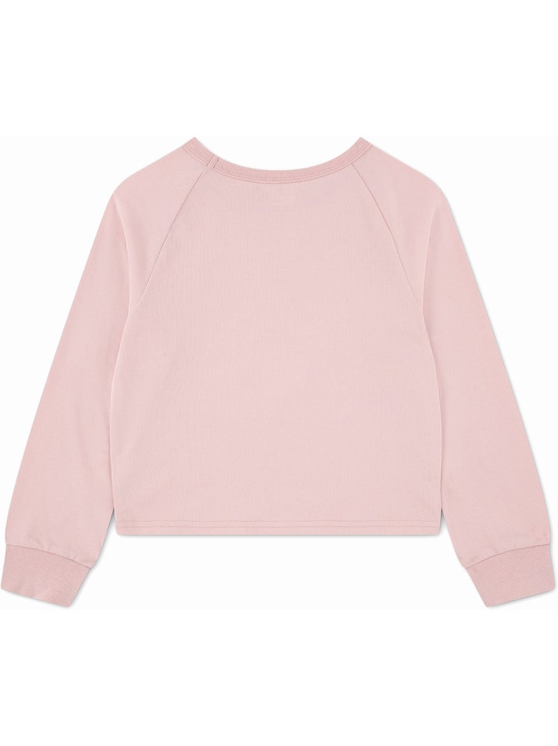 Sweat bébé col rond - levi's kids Rose - Kiabi