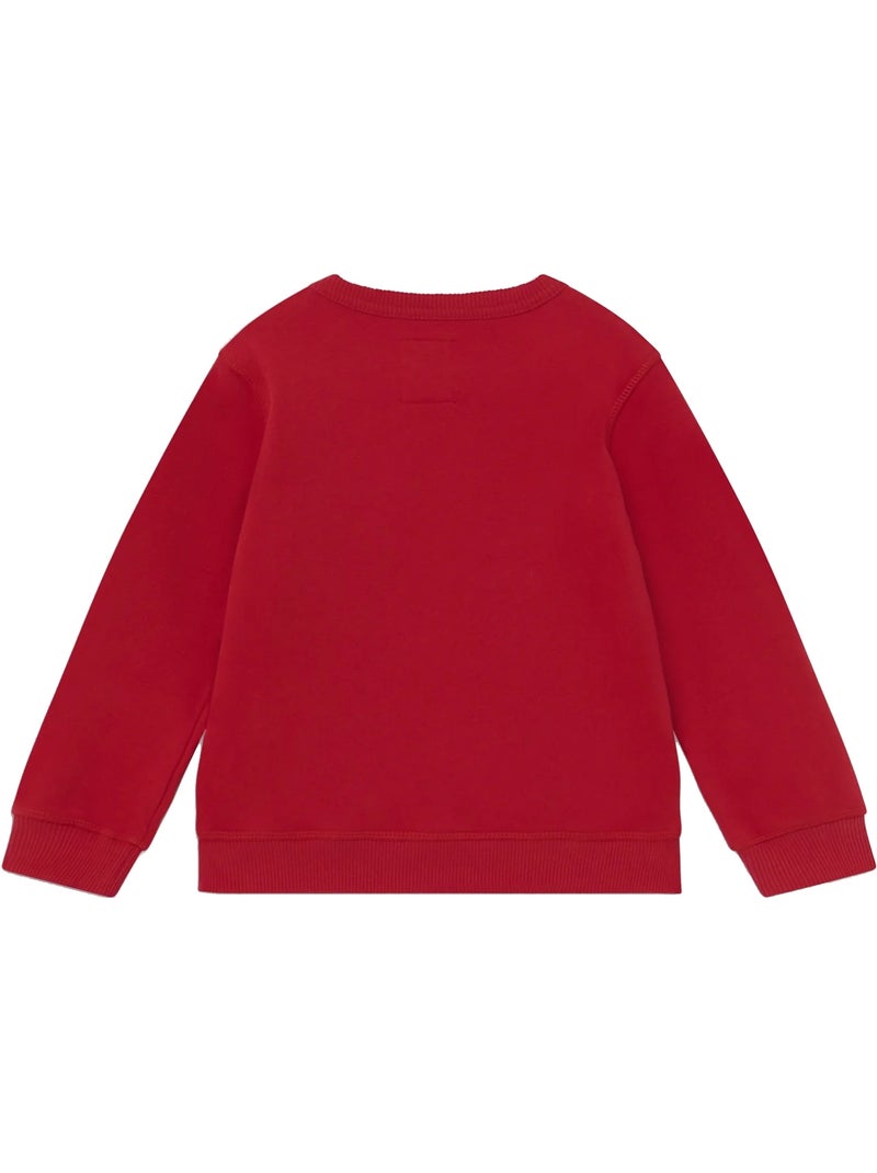 Sweat Bébé Levi's Kids col rond Rouge - Kiabi