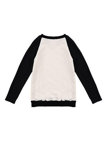 Sweat Beige Fille Imprimé Bambi THE FAWN - La Faute à Voltaire