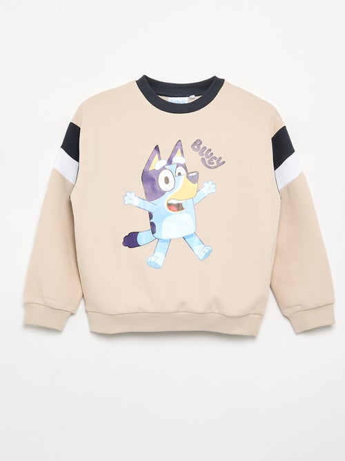 Sweat 'Bluey' avec col contrasté - Kiabi Sweat 'Bluey' avec col contrasté - Kiabi