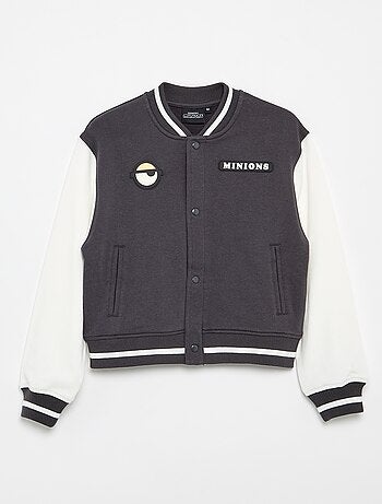 Sweat boutonné 'Minions' en molleton