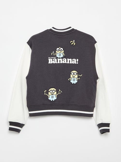 Sweat boutonné 'Minions' en molleton - Kiabi Sweat boutonné 'Minions' en molleton - Kiabi