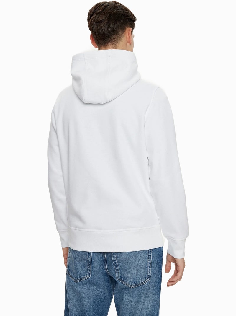 Sweat Calvin Klein à capuche Blanc - Kiabi
