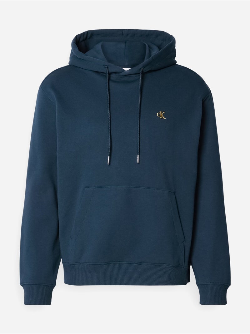 Sweat Calvin Klein à capuche Bleu - Kiabi