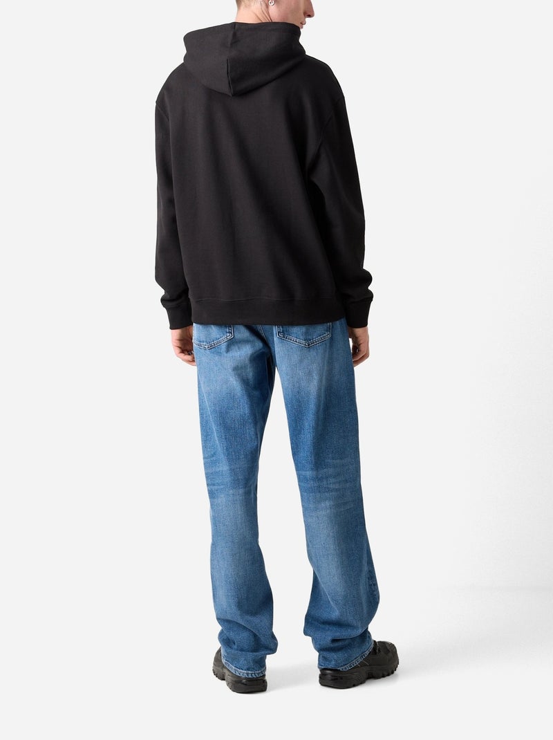 Sweat Calvin Klein à capuche Noir - Kiabi