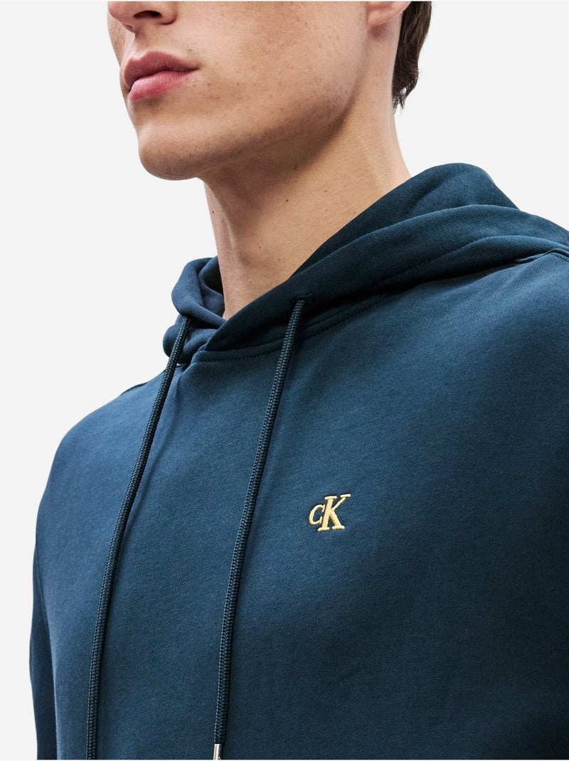 Sweat Calvin Klein ? capuche Bleu - Kiabi