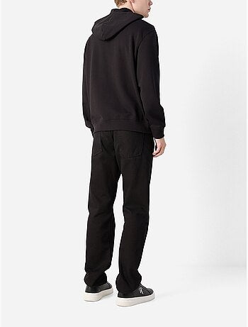 Sweat Zippé Homme Calvin Klein Jeans Terry Monog