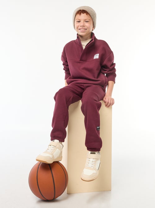 Sweat camionneur en molleton gratté - Kiabi