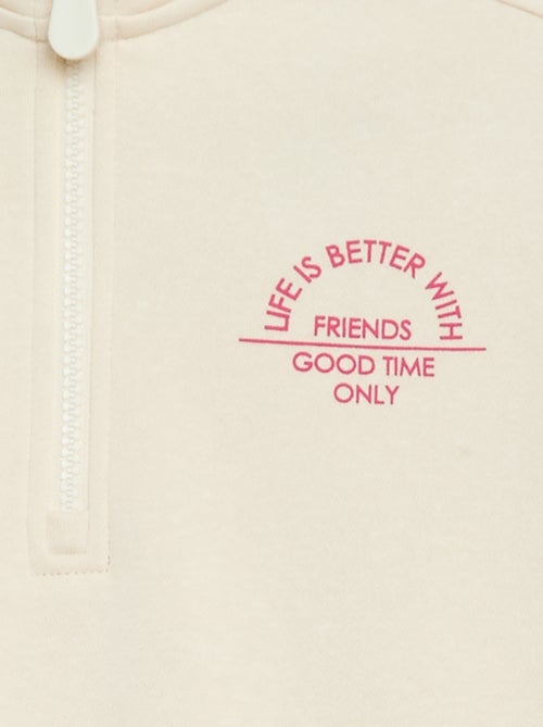 Sweat camionneur uni - Kiabi