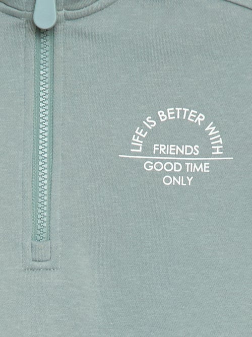 Sweat camionneur uni - Kiabi