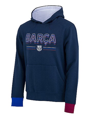 Sweat capuche Barça enfant - Collection officielle FC Barcelone