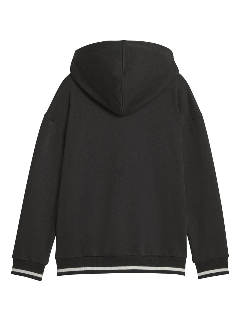 Sweat Capuche Enfant Puma Squad Hoodie Noir - Kiabi