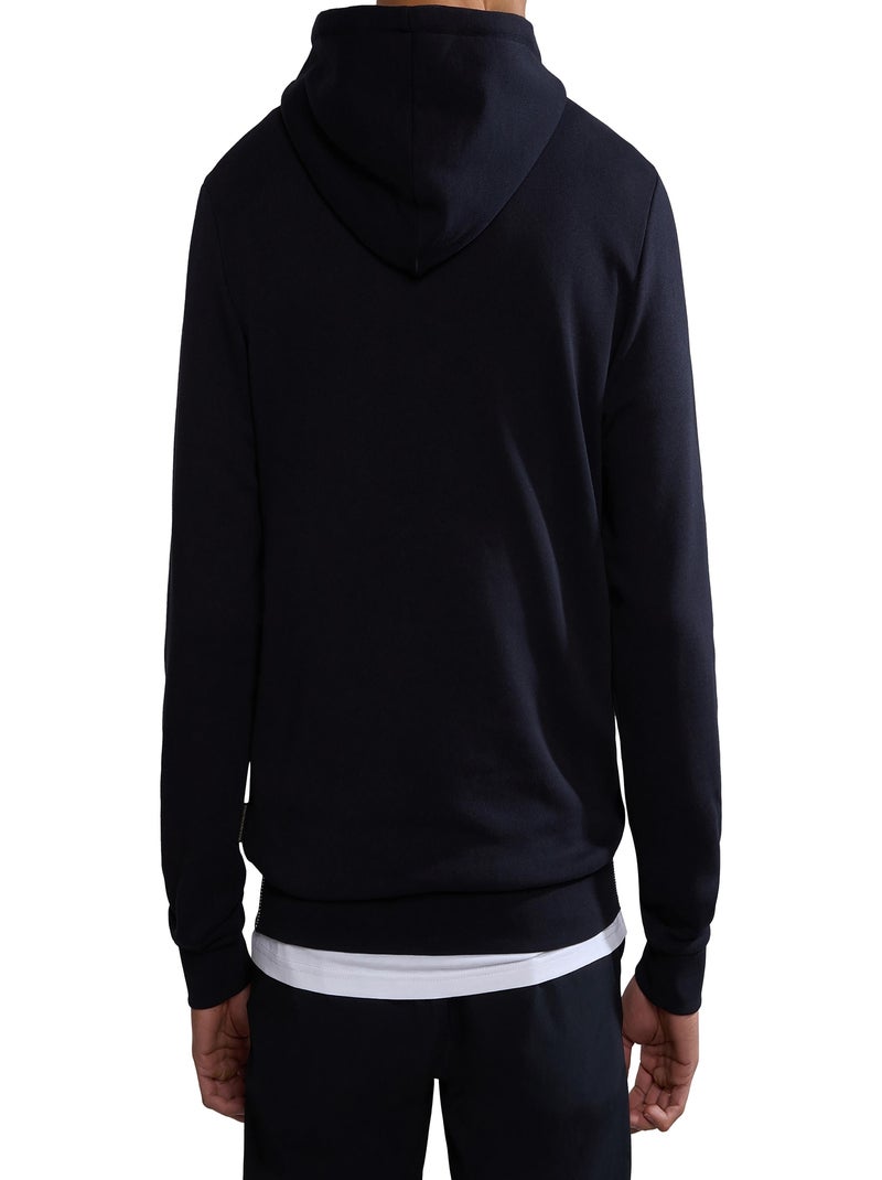 Sweat Capuche Nappapijri Geographic B-Aylmer Noir - Kiabi