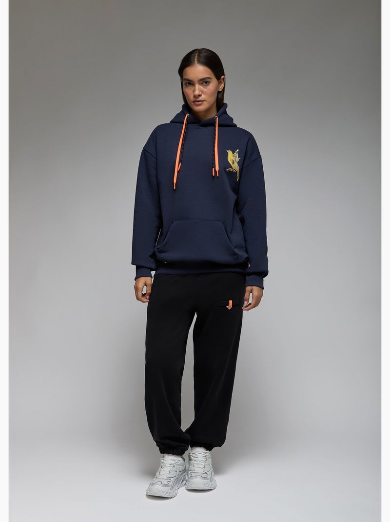 Sweat capuche noga canary bay  femme - sae paris Bleu - Kiabi