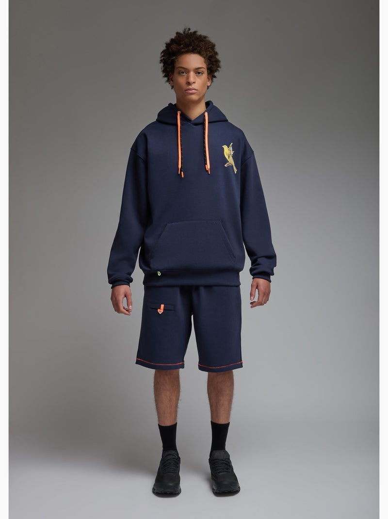 Sweat capuche noga canary bay  homme - sae paris Bleu - Kiabi