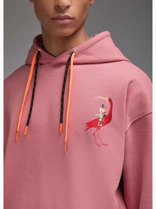 Sweat capuche noga indian ibis  homme - sae paris - Kiabi