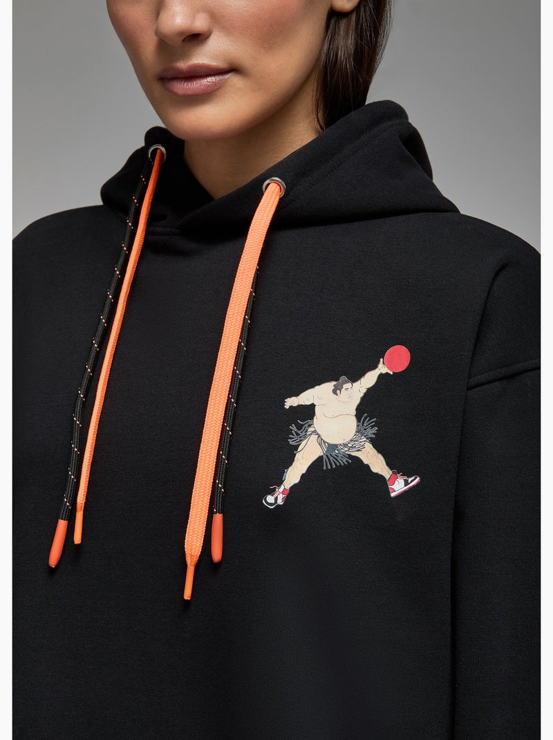Sweat capuche noga sumo dunk  femme - sae paris Noir - Kiabi