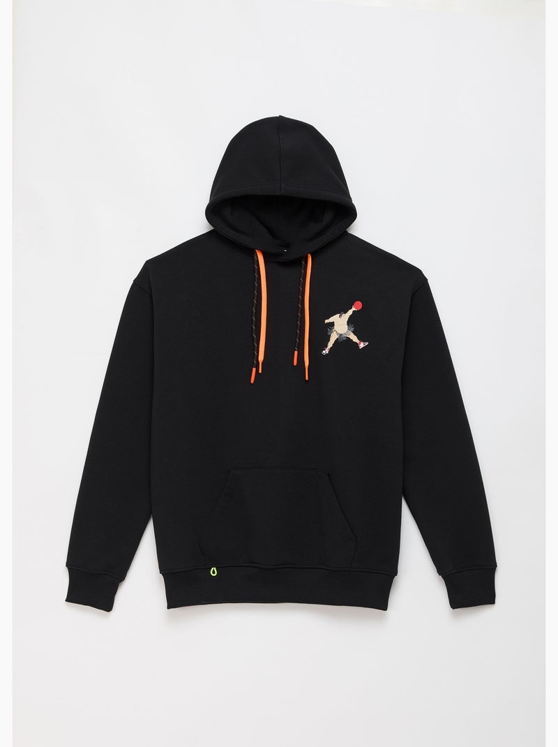 Sweat capuche noga sumo dunk  homme - sae paris Noir - Kiabi