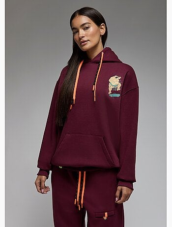 Sweat capuche noga sumo skate femme - sae paris