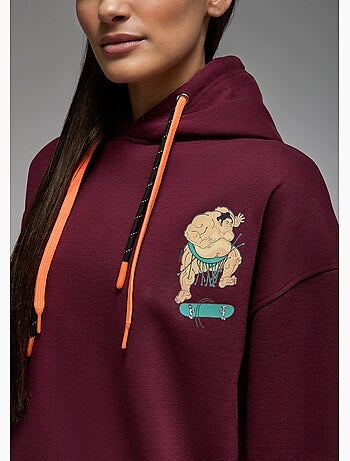 Sweat capuche noga sumo skate femme - sae paris