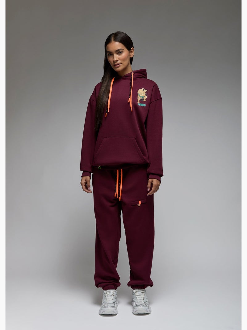 Sweat capuche noga sumo skate  femme - sae paris Bordeaux - Kiabi