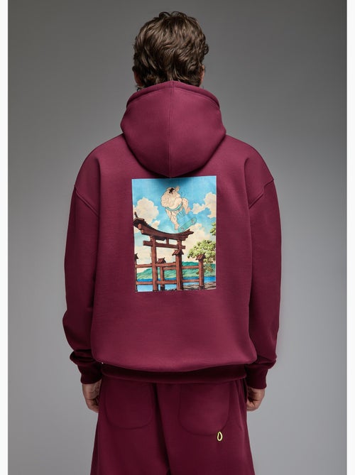 Sweat capuche noga sumo skate homme - sae paris - Kiabi Sweat capuche noga sumo skate homme - sae paris - Kiabi