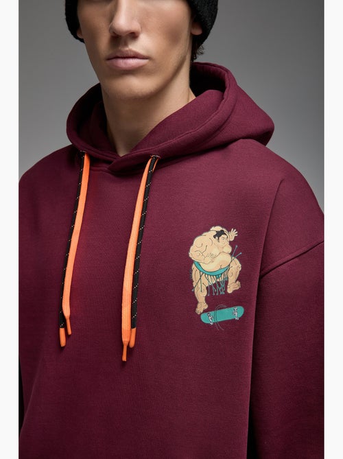 Sweat capuche noga sumo skate homme - sae paris - Kiabi Sweat capuche noga sumo skate homme - sae paris - Kiabi