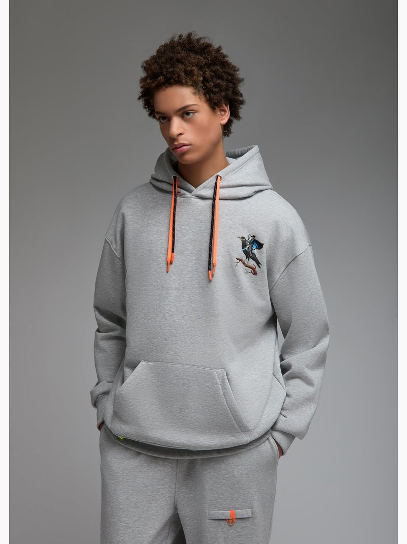 Sweat capuche noga zorro  homme - sae paris Gris - Kiabi