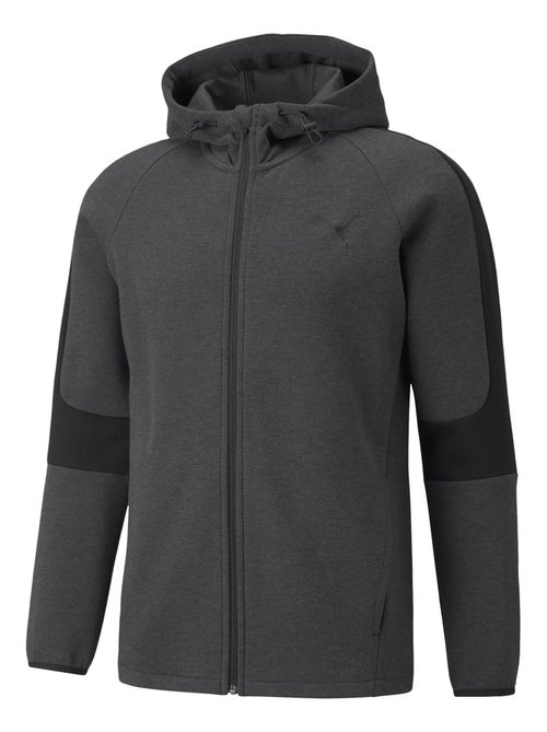 Sweat Capuche Puma Evostripe Core Fz Hoodie - Kiabi Sweat Capuche Puma Evostripe Core Fz Hoodie - Kiabi
