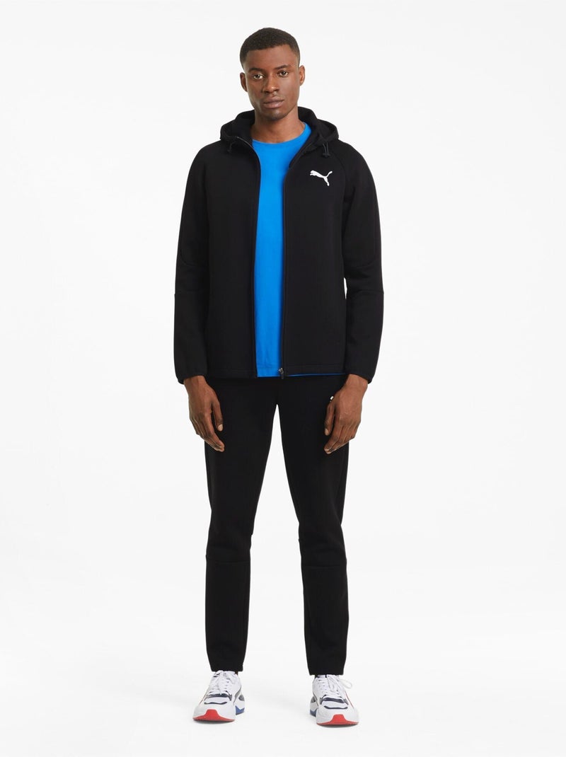 Sweat Capuche Puma Evostripe Core Fz Hoodie Gris - Kiabi