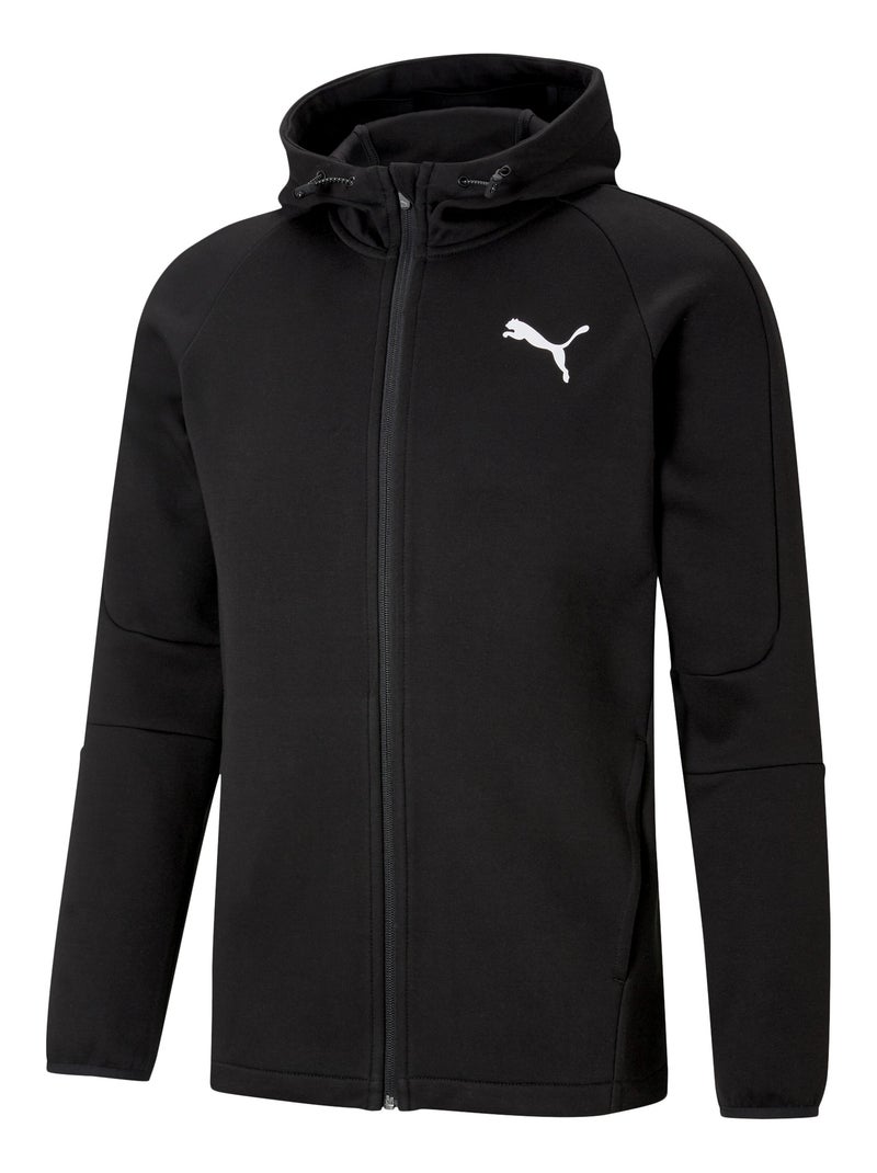 Sweat Capuche Puma Evostripe Core Fz Hoodie Noir - Kiabi