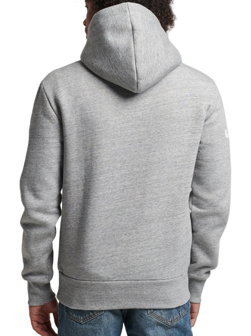 Sweat Capuche SuperDry VL NS Hood Gris - Kiabi