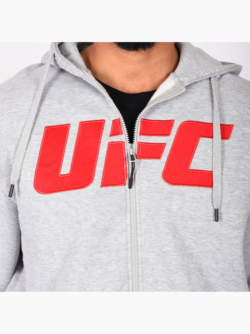 Sweat capuche UFC homme gris hoodie sport lifestyle Gris - Kiabi